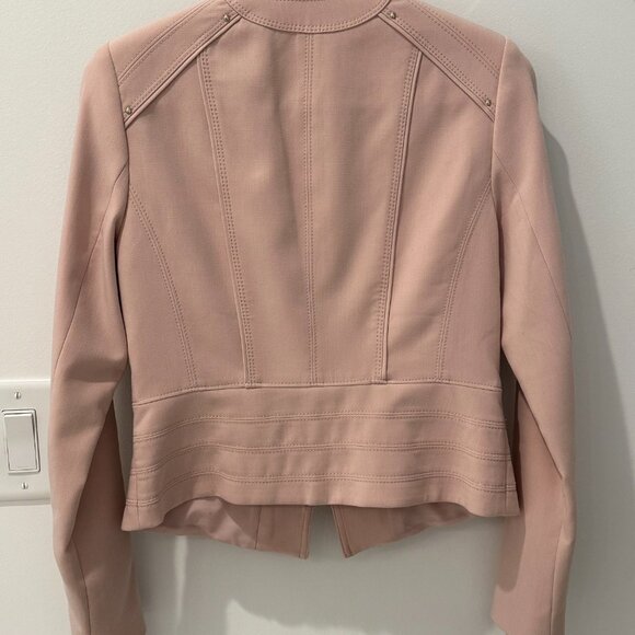 WHBM Pale Pink Moto Jacket - Picture 2 of 2